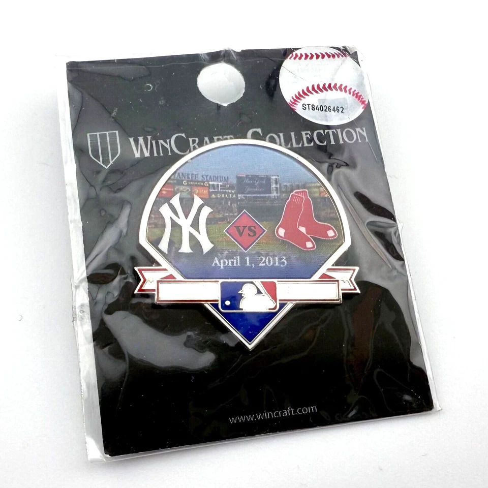 New Sealed! New York Yankees vs Boston Red Sox April 1, 2013 Rivalry Pin - Image 1 of 1