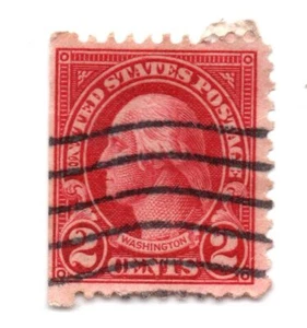 Scott 634 US Stamp 1926-28 2c Washington Used Perf 11x10-1/2 (e18) - Picture 1 of 1