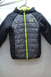 Jordan Under Armour Boy's Gray/ Black Hoodie Size-YMD/JM/M - Picture 1 of 3