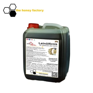 Leinölfirnis für Holz Beuten BIO Imkerei 5L Kanister Holzschutz Leinöl Firnis - Bild 1 von 1