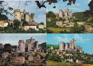 Konvolut 4 Postkarten Ansichtskarten 10x15cm Schloss BONAGUIL Lot-et-Garonne 7 - Bild 1 von 1