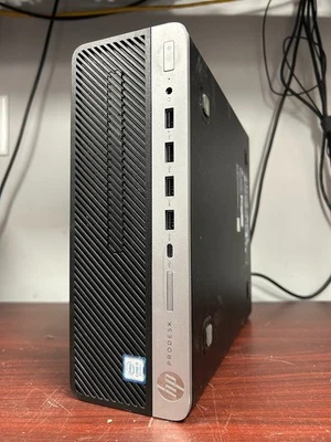 HP ProDesk 600 G5 SFF Intel i5-9500 3GHz, 8GB DDR4 RAM, NO SSD/HDD/OS #95 - Image 1 of 4