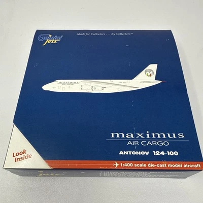 Gemini Jets 1:400 Maximus Air Cargo Antonov 124-100 UR-ZYD Foto 1 de 3