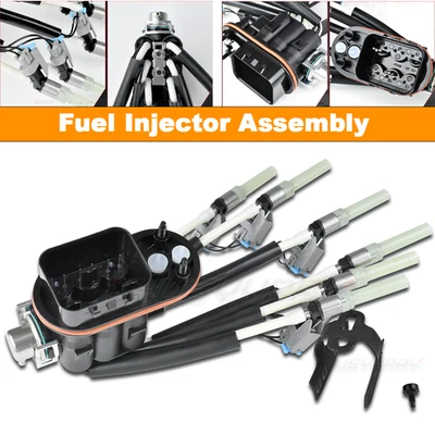 Inyector de combustible FJ503 Spider para motor Chevrolet Express 2500 1996-2004 4,3 L V6 Foto 1 de 4