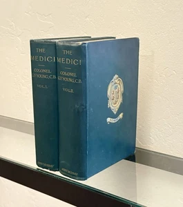 THE MEDICI (TWO VOLUME SET) by Colonel G. F. Young 1924 HC / 2 Volume Set - Imagen 1 de 13
