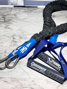 Crossover Symmetry Exercise Resistance Bands Bungee Cord green 25 lbs Resistance - Picture 1 of 2