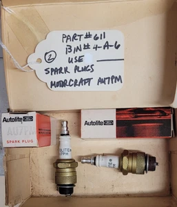 Autolite / Ford Spark Plug # AU7PM  - Set of 2 - Picture 1 of 2