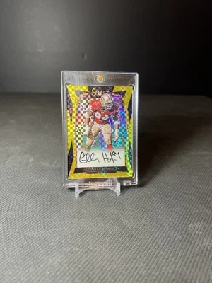 2016 SELECT FOOTBALL CHARLES HALEY TRUE GOLD PRIZM AUTO /10 49ERS AUTOGRAPH S-CH - Image 1 of 4