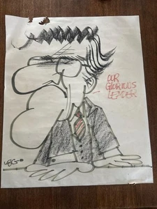 C 1980 Weg Malcolm Fraser comic our glorious leader poster William Ellis Green - Picture 1 of 9