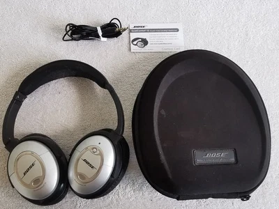 Bose QuietComfort 15 On The Ear Acoustic Noise Cancelling Headphones For Repair - Image 1 of 4