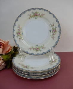 Juego de 5 Platos de Ensalada Meito China N.S.P.(Porcelana Nagoya Seito) Japón - Imagen 1 de 7