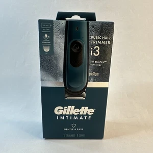 🆕️❗️Gillette Intimate i3 Men's Pubic Hair Electric Trimmer for Men 💧Waterproof - Picture 1 of 3