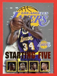 1997-98 NBA Hoops Starting Five #13 Shaquile O'neal - Picture 1 of 2