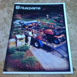 1997 husqvarna lawn equipment brochure in nice shape used - Picture 1 of 3