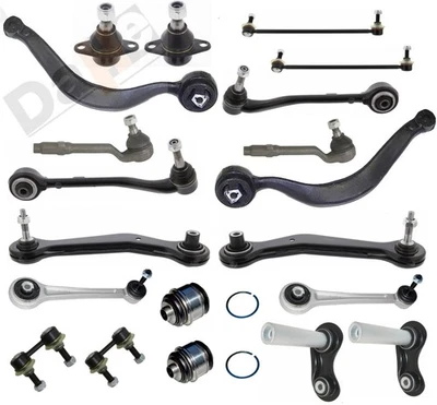 20-TLG QUERLENKER SPURSTANGE KOPPELSTANGE BUCHSE  BMW X5 E53 VORNE+HINTEN - Bild 1 von 4