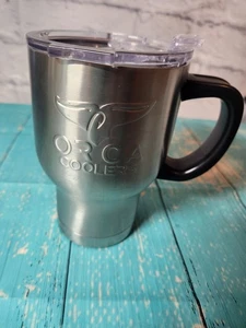 Orca Kühler Chaser Cafe 20 Unzen Edelstahl Kaffee Reisebecher Becher mit Deckel  - Bild 1 von 8