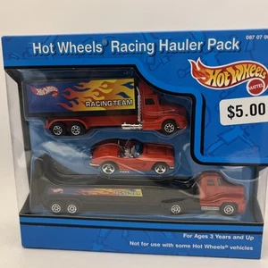 Hot Wheels Racing Long Hauler Pack w/ Red Corvette Die Cast 1998 (B222) VTG - Picture 1 of 4