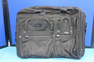 Tumi 26145DH Alpha-2 BLACK T-Pass Laptop Expandable Brief Case Bag 12"x16" - Picture 1 of 5