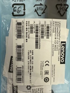 Lenovo DisplayPort to VGA Monitor Adapter - Picture 1 of 1