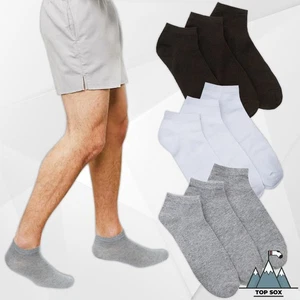 9 Paar Herren Sport Trainer Liner Cotton Rich Socken Alltag Multipack Größe 6-11 - Bild 1 von 14