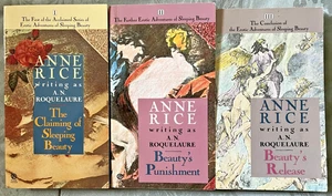 Lot of 3 The Claiming of Sleeping Beauty 1-3 * AN Roquelare (Anne Rice) * TPB - Bild 1 von 2