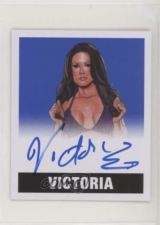 2017 Leaf Originals Wrestling Blue /25 Victoria #V2 Auto - Image 1 of 2