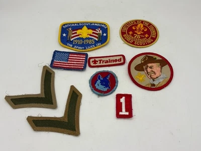 Boy Scouts Of America National Jamboree 1985 Baden Powell 75 Anniversary Patches - Image 1 of 4