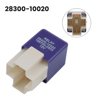 Direct Replacement Starter Relay Automotive Relay High Reliability Plastic - Image 1 of 4