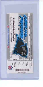 2009 LeSean McCoy NFL Debut Philadelph Eagles Carolina Panthers Ticket PSA POP4! - Bild 1 von 4