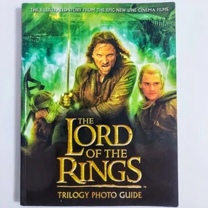 Book Fantasy Lord of the Rings Trilogy Photo Guide 250 Images Movie Tie-In 2004 - Picture 1 of 17