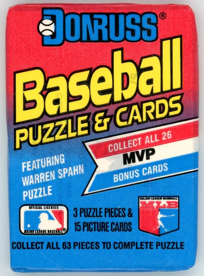1989 Donruss Baseball Cards Wax Pack (15 Cards) Possible Ken Griffey Jr Rookie - Image 1 of 1
