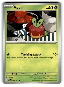 Pokemon Applin #17/167 2024 - Imagen 1 de 2