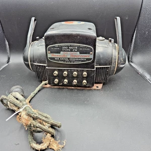 Vintage Lionel Type-ZW Trainmaster Trafo 250W Istzustand Teile/Reparatur UNGETESTET - Bild 1 von 9