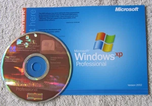 Original Microsoft Windows XP Professional install CD - with Product key - Picture 1 of 3