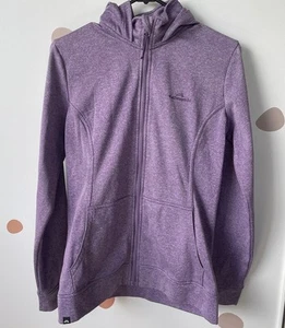 Kathmandu Altica 100 Women’s jacket Fleece Lined Hooded Zip Up Size 10 Purple - Picture 1 of 9