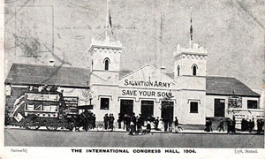Heilsarmee Internationale Kongresshalle 1904 Strand England Vintage Postkarte - Bild 1 von 2