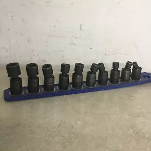 Snap On 3/8 Drive Metric Swivel 10 Pcs Set  - Picture 1 of 5