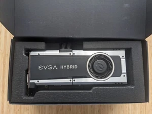NVIDIA GEFORCE GTX 1070 EVGA Hybrid; Graphic card water; cooling - Afbeelding 1 van 7