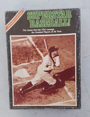 VTG 1978 Avalon Hill Sports Illustrated Games Superstar MLB Baseball! Rare - Image 1 of 4