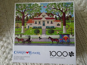 Charles Wysocki HELADO Y RAYUELA 1000 Puzzle Buffalo Nuevo - Imagen 1 de 2