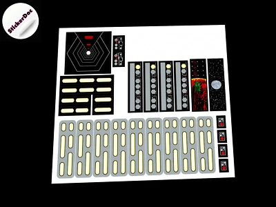 PEGATINAS PERSONALIZADAS para Estrella de la Muerte 10188, JUGUETES, MODELISMO, BLOQUES DE CONSTRUCCIÓN, etc. Foto 1 de 3