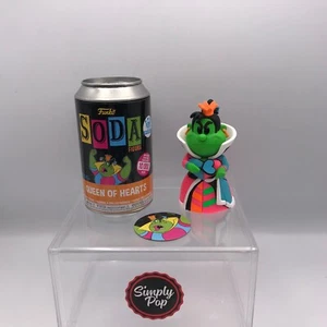 Funko Pop Soda Queen of Hearts Black Light Soda Disney Alice In Wonderland - Picture 1 of 5