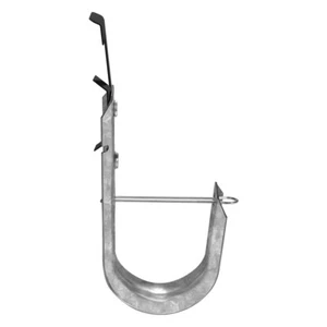 2" Bat Wing J Hook with Retaining Clip, 50-Pack - Picture 1 of 1