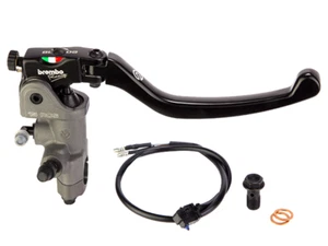 Brembo 15 RCS Brake Master Cylinder w/ Folding Lever (for 1" Bar) (Harley - Picture 1 of 2