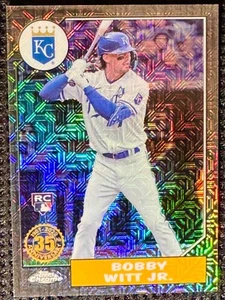 BOBBY WITT JR. ROOKIE /199š„2022 Topps CHROMEš„BLACK MOJO REFRACTORš„RC - Picture 1 of 4