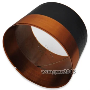 2x 100 mm 8 Ohm Faser Bass Lautsprecher Schwingspule Subwoofer Tieftöner Sound Drive Reparatur - Bild 1 von 11