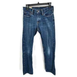 Abercrombie kid's dark wash slim straight jeans in size 16 - Picture 1 of 4