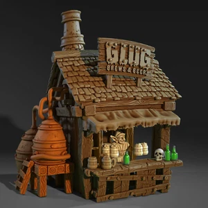 Dungeons & Dragons, Wargaming - Goblin Brewery, Goblin Brewer - Picture 1 of 9