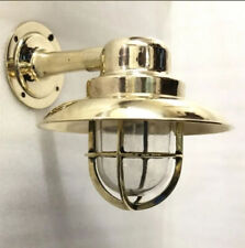 Nautical Industrial Brass Golden Wall Mount Sconce Lamp Light For Home(Set of 2)
