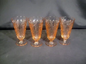 Juego de 4 vasos rosa Federal Sharon - Imagen 1 de 19